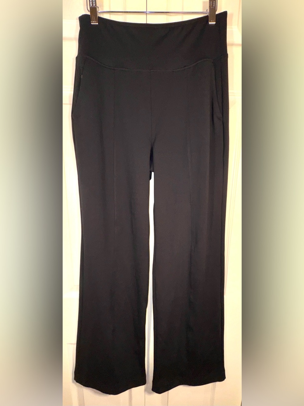 Yogalicious Lux Julia Flare Pants Black Size Medium